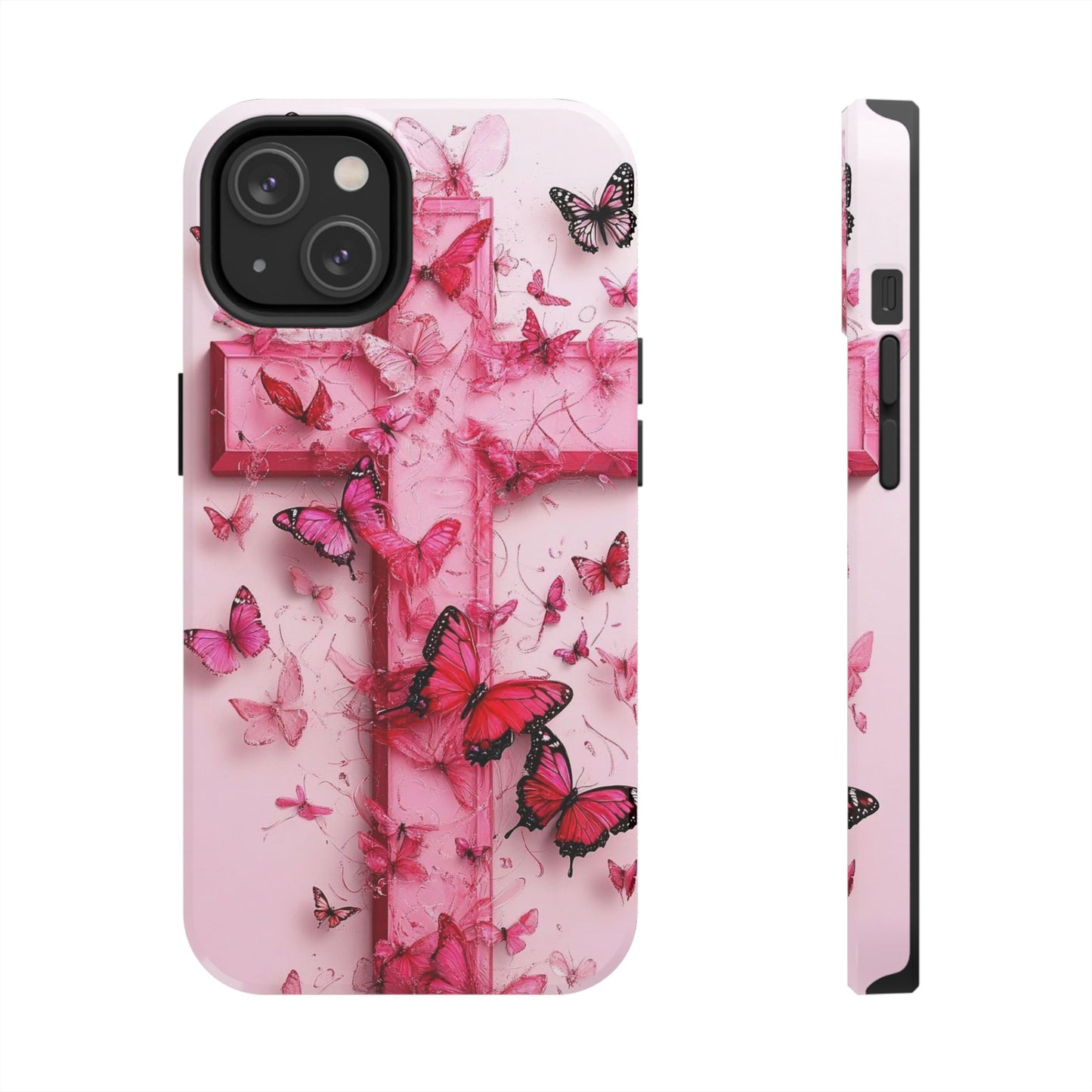 Pink Butterfly Case