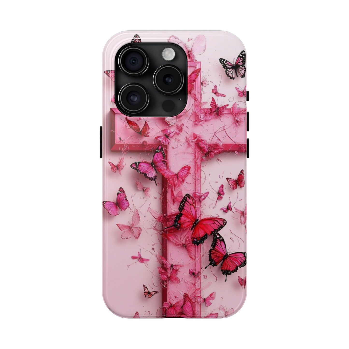 Pink Butterfly Case