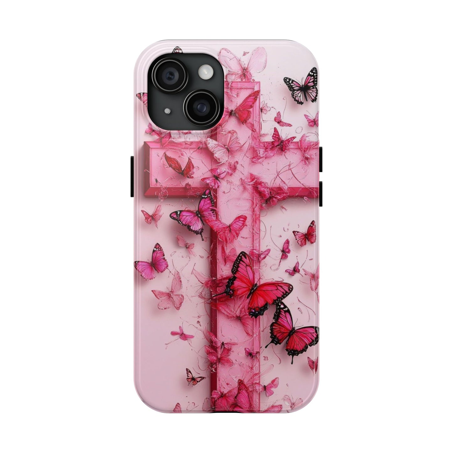 Pink Butterfly Case