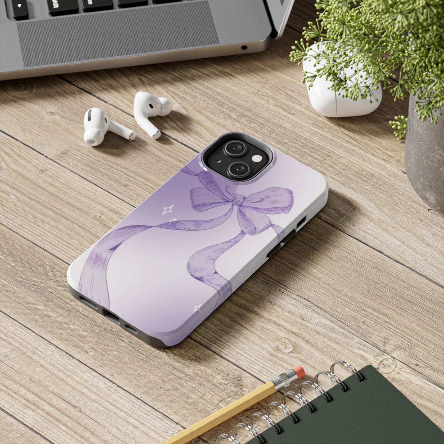 Purple Bow Case