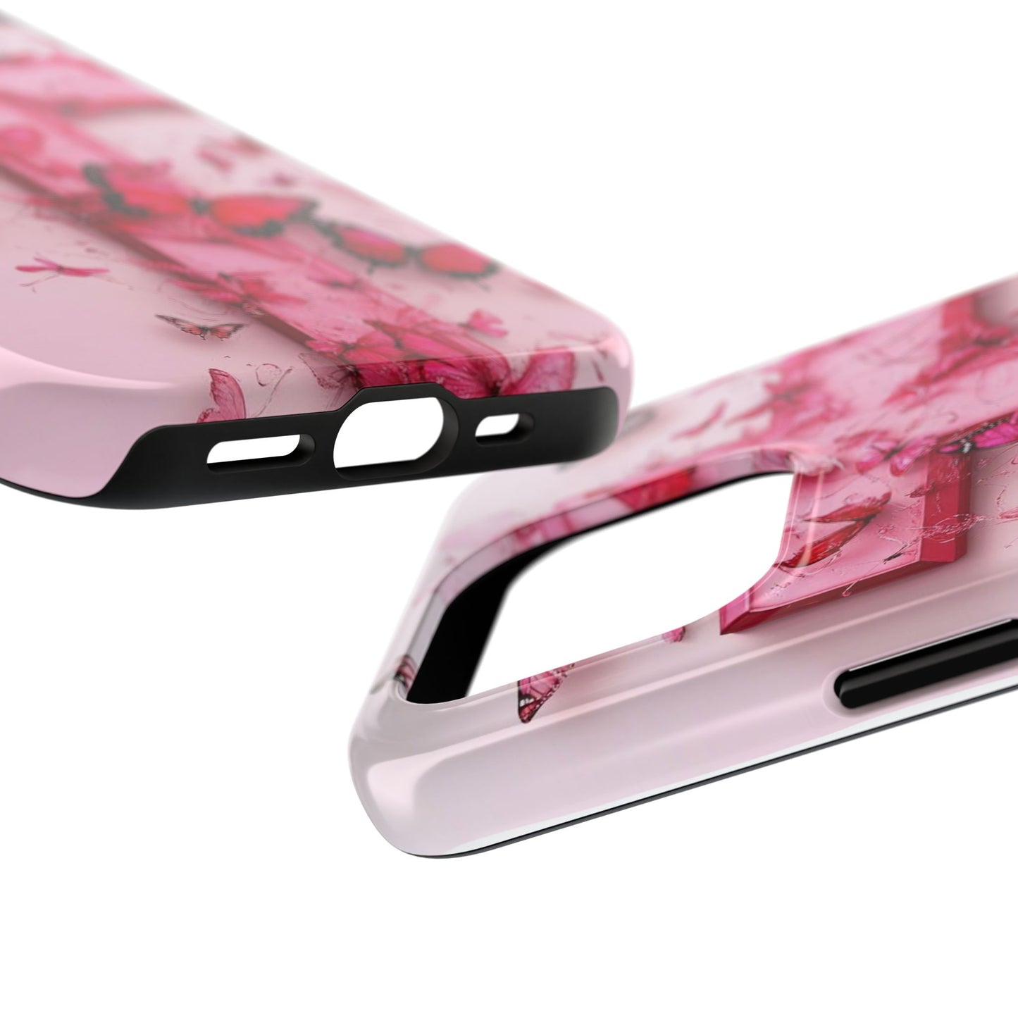 Pink Butterfly Case