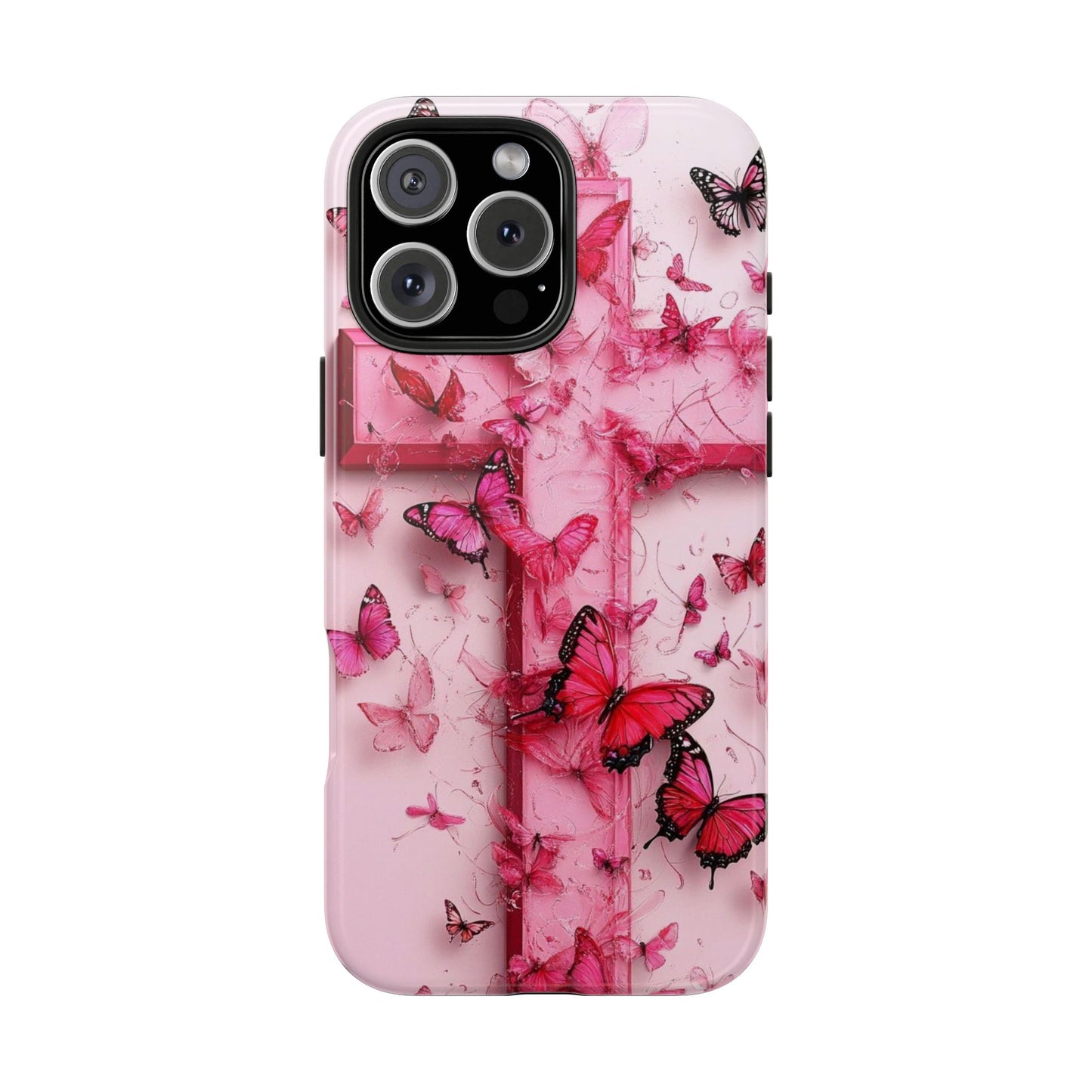 Pink Butterfly Case