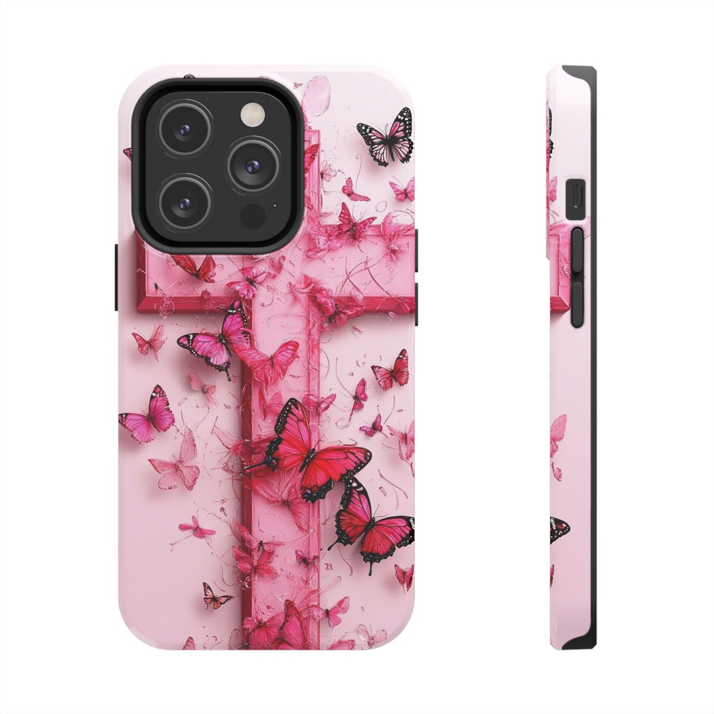 Pink Butterfly Case