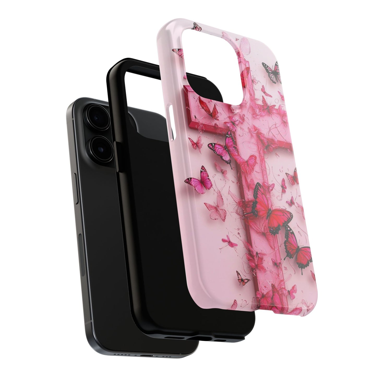 Pink Butterfly Case