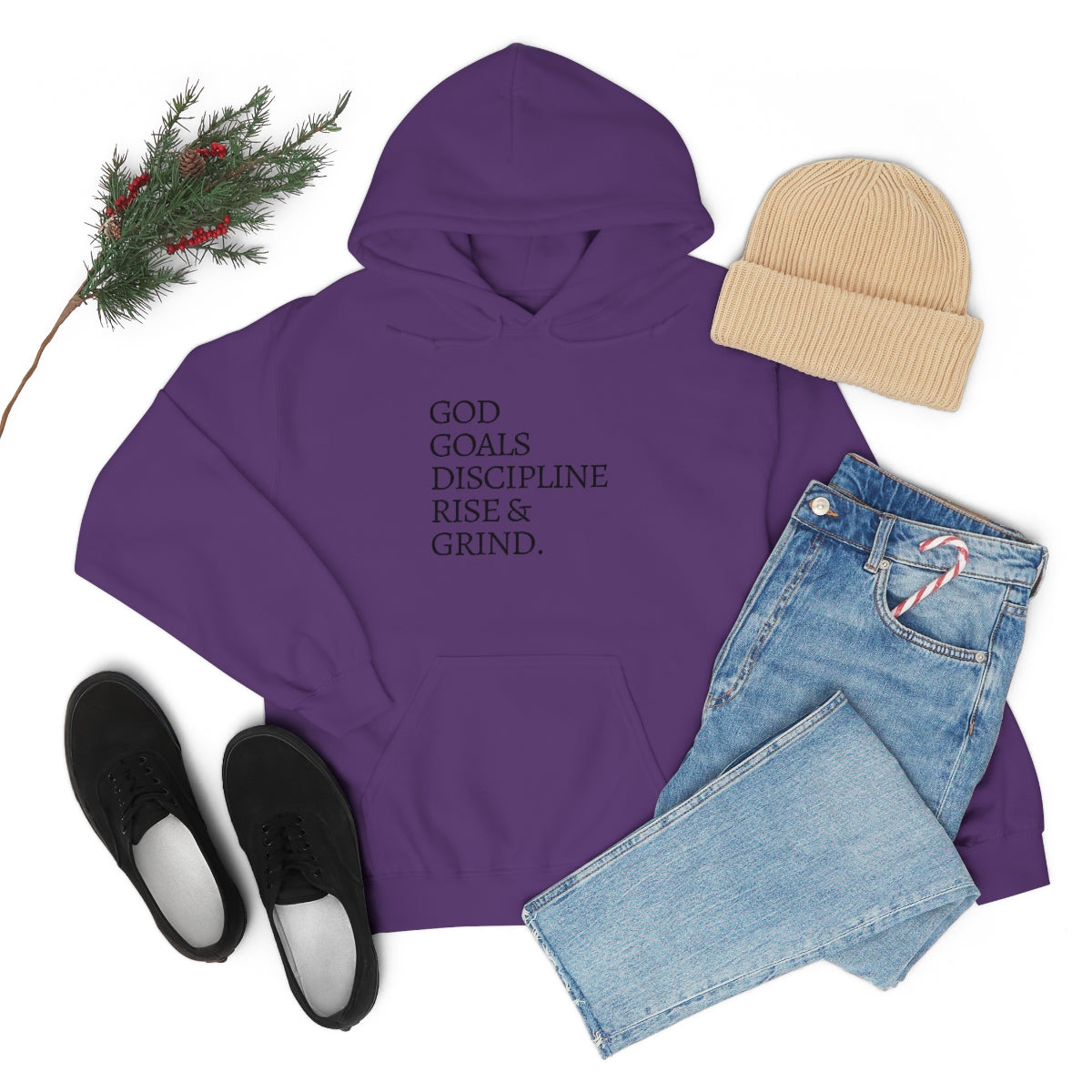 Statement Hooded Sweatshirt