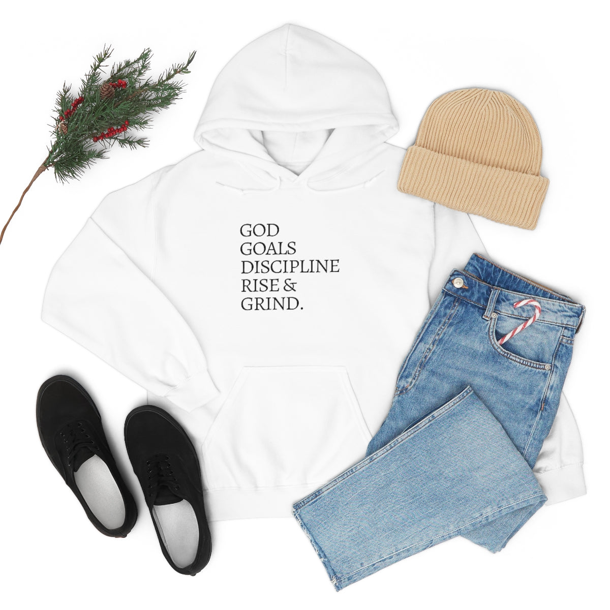 Statement Hooded Sweatshirt