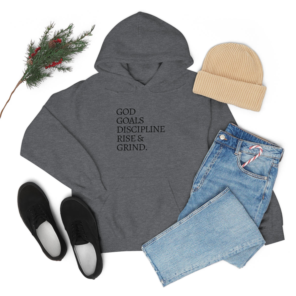 Statement Hooded Sweatshirt