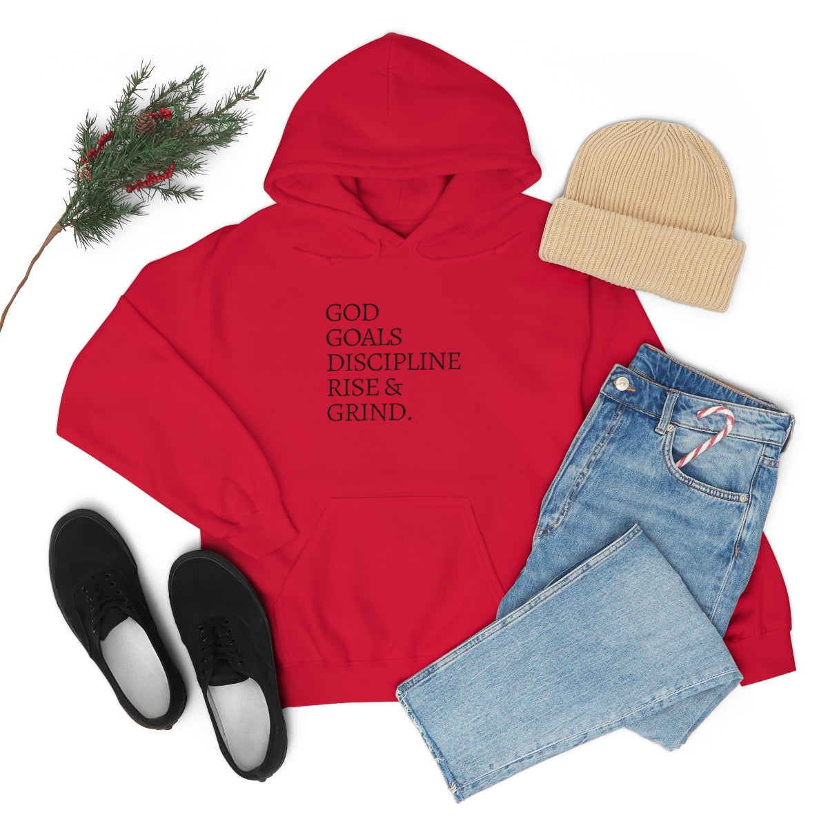 Statement Hooded Sweatshirt