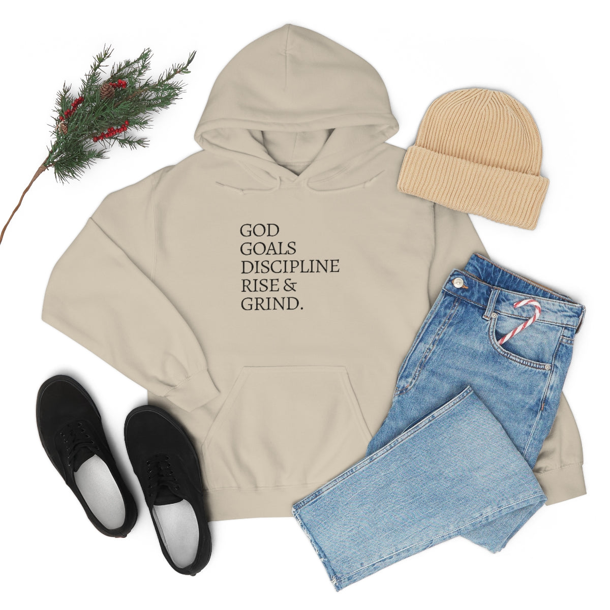 Statement Hooded Sweatshirt